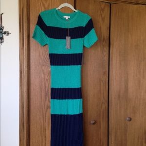 NY&C Short Sleeve Sweater Dress